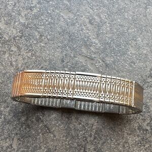 Stainless Steel Magnetic Men's (or Women’s) Bracelet- 8-1/2” before stretching.